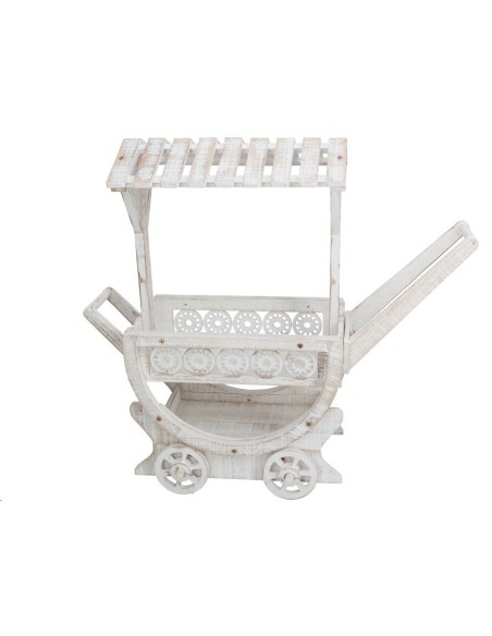 ESTANTERIA CARRO SONIA BLANCA 90X29X80CM