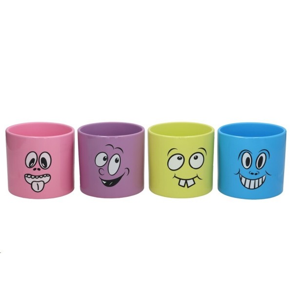 MACETERO JULIAN 13X13X12CM 4 SURT.