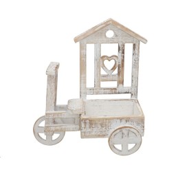 JARDINERA TRICILO LILI BLANCA 30X14X34CM