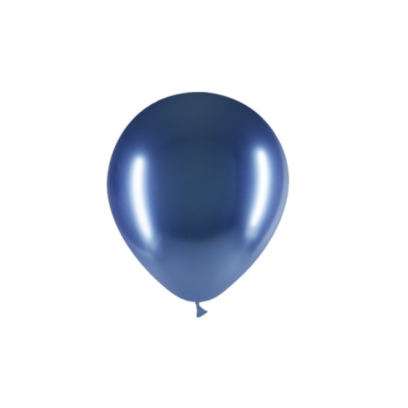 B/ 25 GLOBOS BRILLIANT 94CM PERIM. AZUL B04