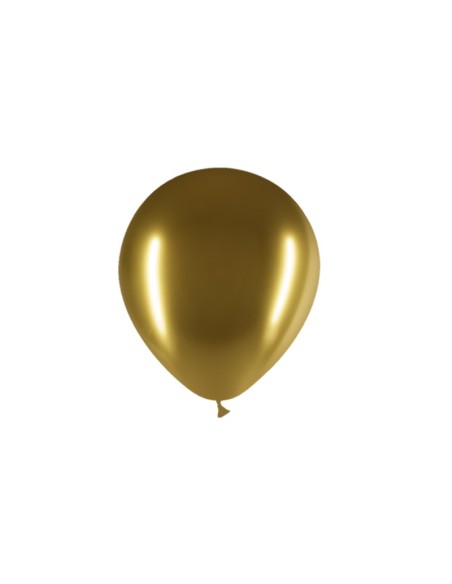 B/ 25  GLOBOS BRILLIANT 94CM PERIM, ORO B1