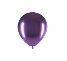 B/ 25 GLOBOS BRILLIANT 94CM PERIM., PÚRPURA B06