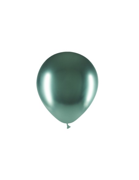 B/ 25 GLOBOS BRILLIANT 94CM PERIM., VERDE B03