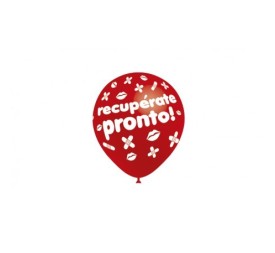 B/ 8 GLOBOS 95CM PERIM.: RECUPÉRATE PRONTO