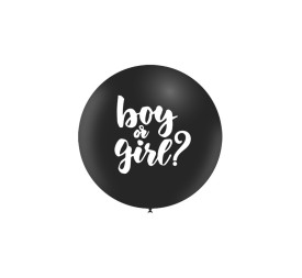 B/S 1 GLOBO 185CM PERIM. 2C: BOY OR GIRL