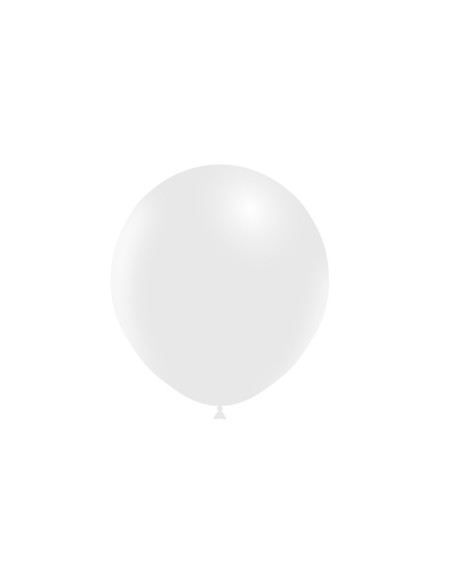 BOLSA 10 GLOBOS 140CM PERIM., BLANCO P20