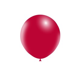 BOLSA 10 GLOBOS 140CM PERIM., ROJO P25