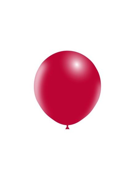 BOLSA 10 GLOBOS 140CM PERIM., ROJO P25