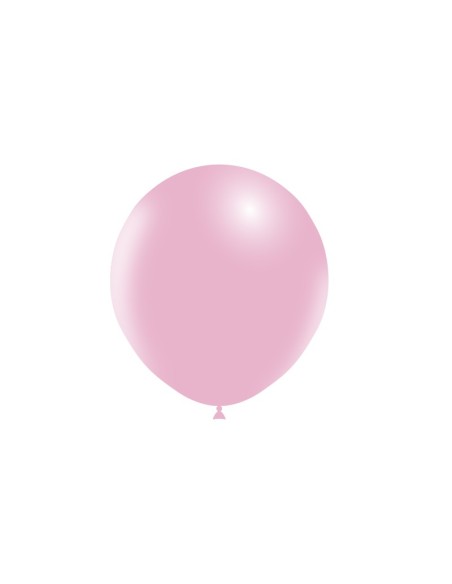 BOLSA 10 GLOBOS 140CM PERIM., ROSA BABY P28