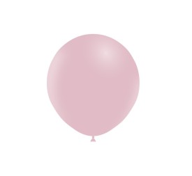 BOLSA 10 GLOBOS MATTE 140CM PERIM., ROSA BABY T02