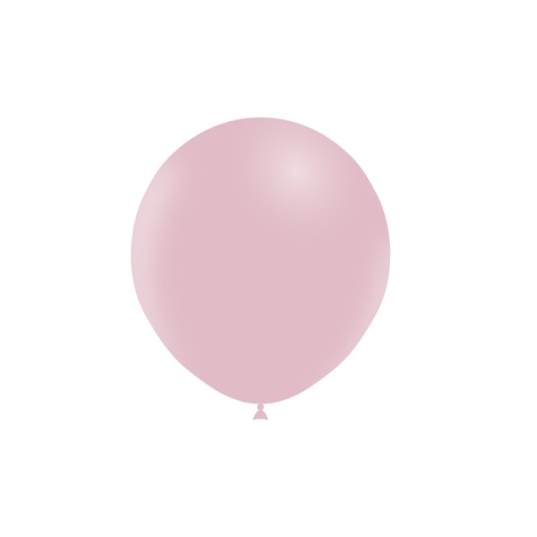 BOLSA 10 GLOBOS MATTE 140CM PERIM., ROSA BABY T02