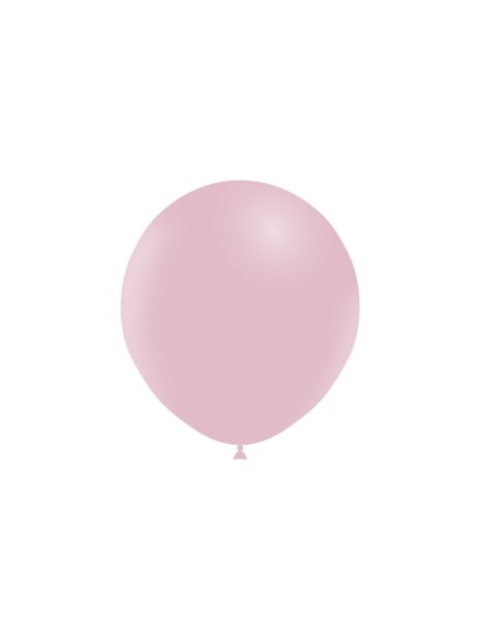 BOLSA 10 GLOBOS MATTE 140CM PERIM., ROSA BABY T02