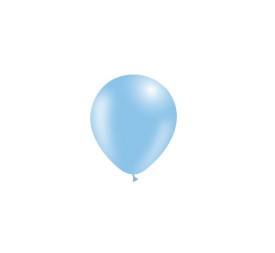 BOLSA 100 GLOBOS 45CM PERIM., AZUL CELESTE P33