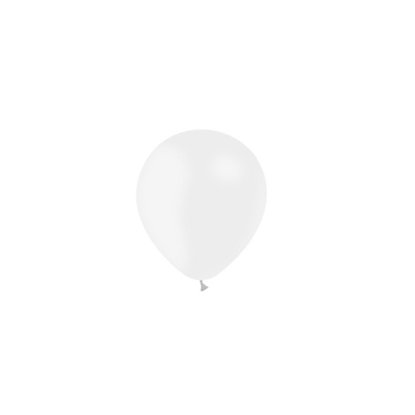BOLSA 100 GLOBOS 45CM PERIM., BLANCO P20