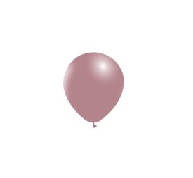 BOLSA 100 GLOBOS 45CM PERIM., ROSA VINTAGE V03