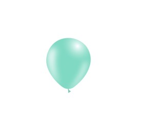 BOLSA 100 GLOBOS 45CM PERIM., VERDE MENTA P37