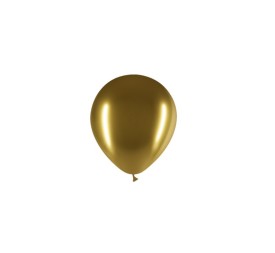 BOLSA 100 GLOBOS BRILLIANT 42CM PERIM., ORO B01