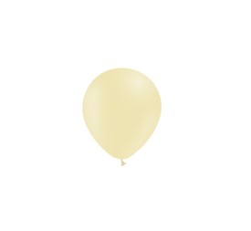 BOLSA 100 GLOBOS MATTE 45CM PERIM., AMARILLO T04