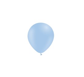 BOLSA 100 GLOBOS MATTE 45CM PERIM., AZUL T01