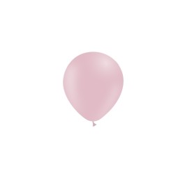BOLSA 100 GLOBOS MATTE 45CM PERIM., ROSA BABY T02