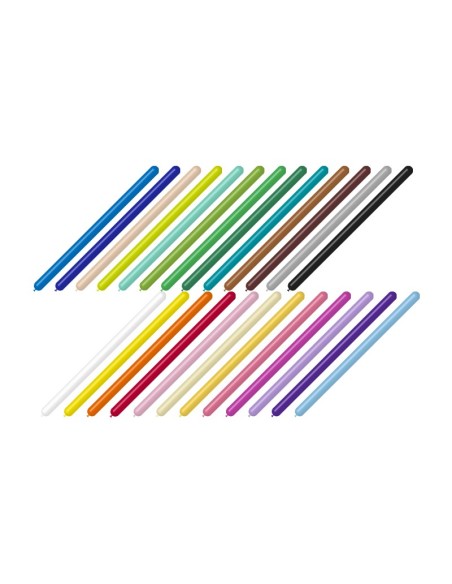 BOLSA 50 GLOBOS 15CM PERIM. MODELAR PROFESIONAL