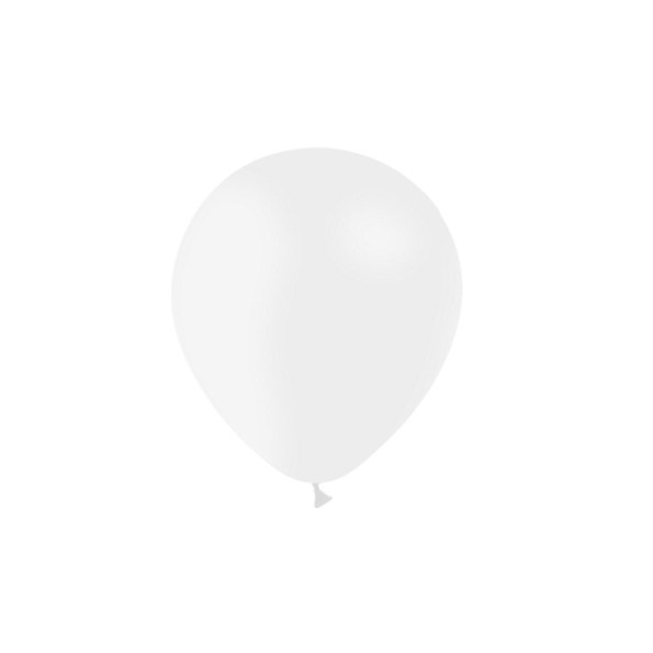 BOLSA 50 GLOBOS 95CM PERIM., BLANCO P20