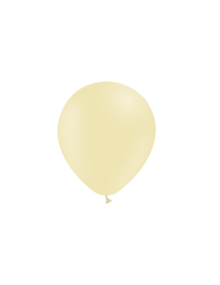 BOLSA 50 GLOBOS MATTE 95CM PERIM., AMARILLO T04