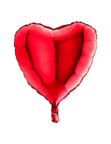 GLOBO FOIL 18'' CORAZÓN ROJO SP