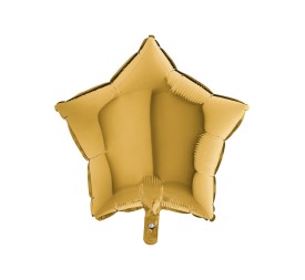 GLOBO FOIL 18'' ESTRELLA ORO SP