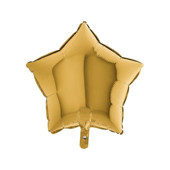 GLOBO FOIL 18'' ESTRELLA ORO SP