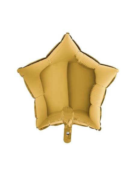 GLOBO FOIL 18'' ESTRELLA ORO SP