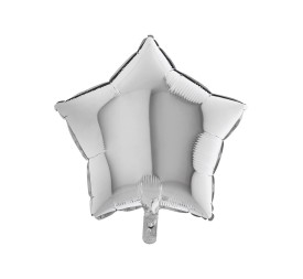 GLOBO FOIL 18'' ESTRELLA PLATA SP