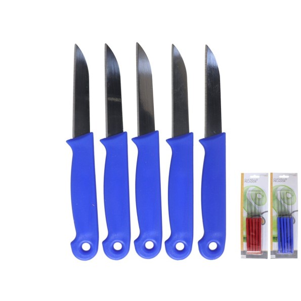 CUCHILLO PELADOR X5 16CM 2 SURTIDOS