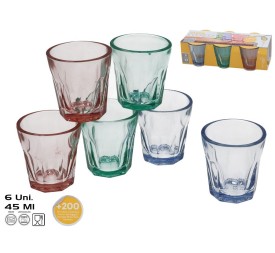SET 6 VASOS EVEREST 45 ML COLOR