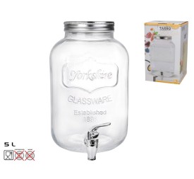 TARRO DISPENSADOR VOLGA C/GRIFO 5 L