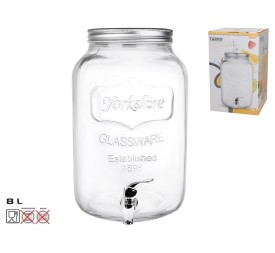 TARRO DISPENSADOR VOLGA C/GRIFO 8 L (0251)