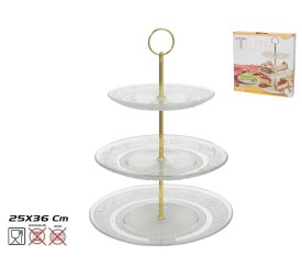 TARTERA 3 PISOS RUTH 25X36CM