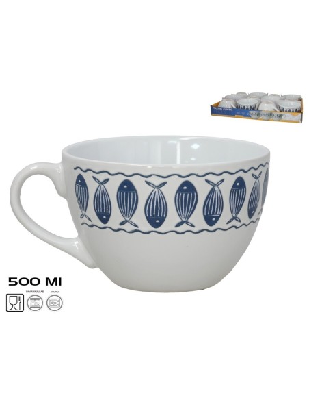 TAZON JUMBO PECES 500ML