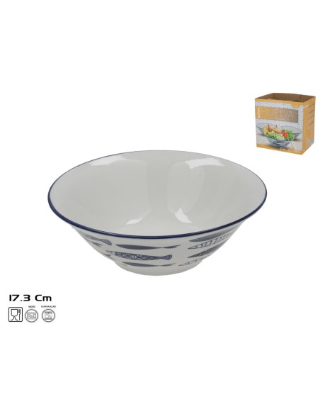 BOWL PORCELANA HUELVA 17,3CM
