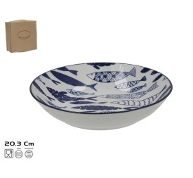 PLATO HONDO PORCELANA HUELVA 20,3CM