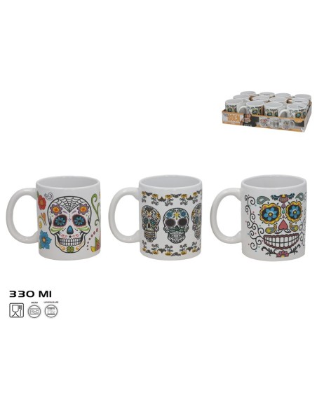 TAZA MUG ROCK 330ML 3 SURT.