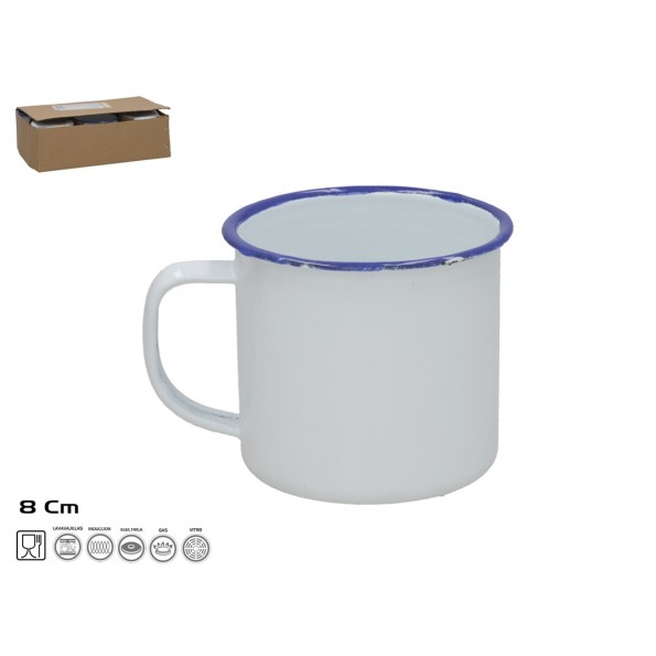 POTE ESMALTADO 8CM LISO