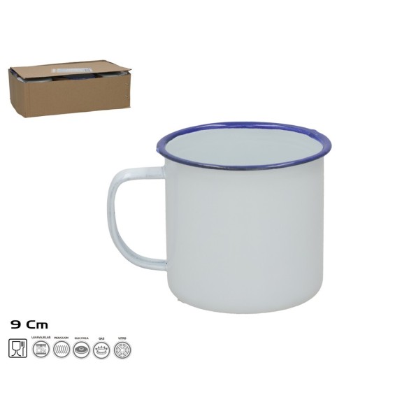 POTE ESMALTADO 9CM LISO