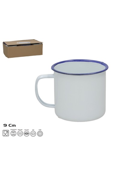 POTE ESMALTADO 9CM LISO