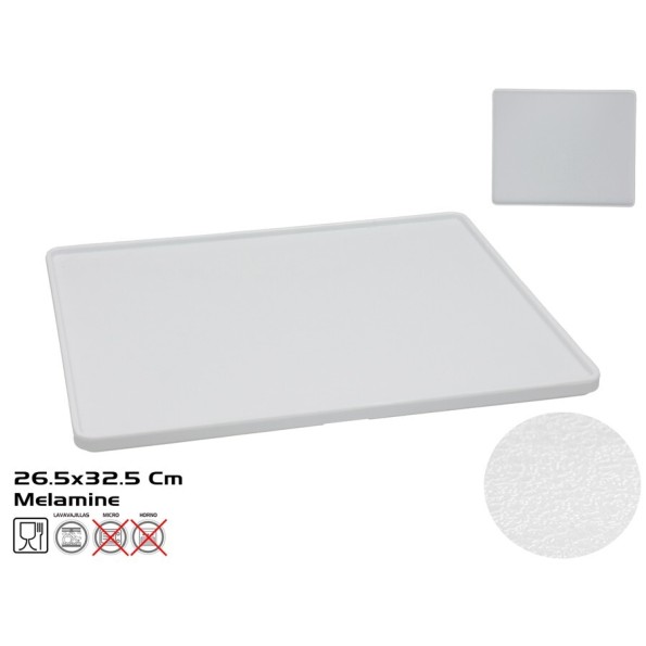 TABLA PRES. MELAMINA 32.5X26.5CM BLANCO