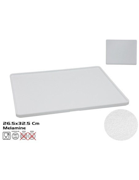 TABLA PRES. MELAMINA 32.5X26.5CM BLANCO