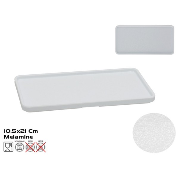 TABLA PRES. MELAMINA 21X10.5CM BLANCO