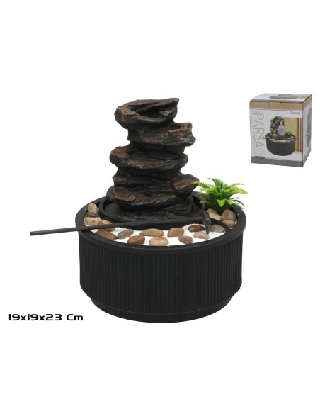 FUENTE THERA C/LED FRIA 19X19X23CM