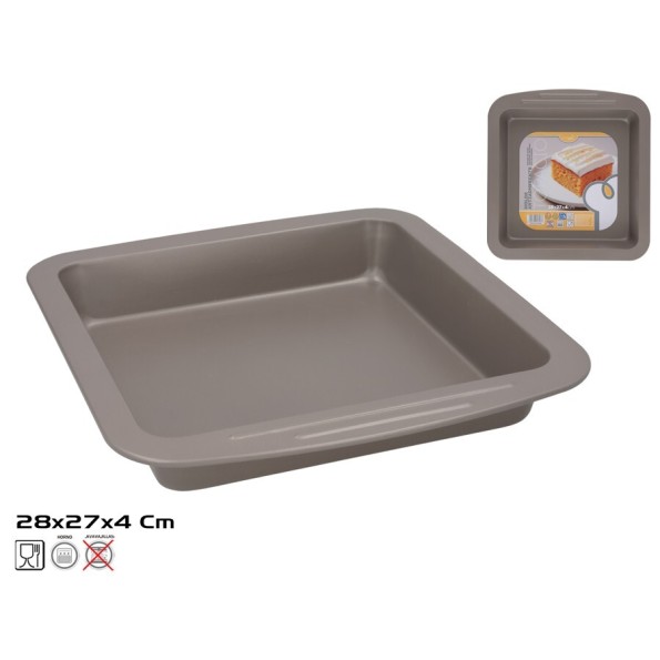 MOLDE ANTIADHERENTE TOPACIO 28X27X4CM