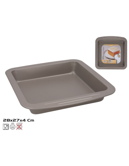 MOLDE ANTIADHERENTE TOPACIO 28X27X4CM